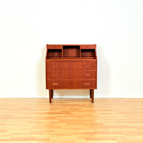 Danish secretary desk in teak