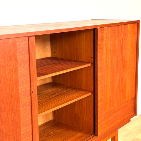 Danish highboard in teak