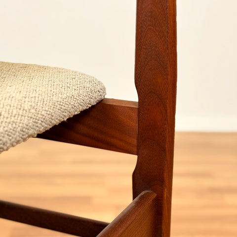 Danish dining chairs in teak by SAX
