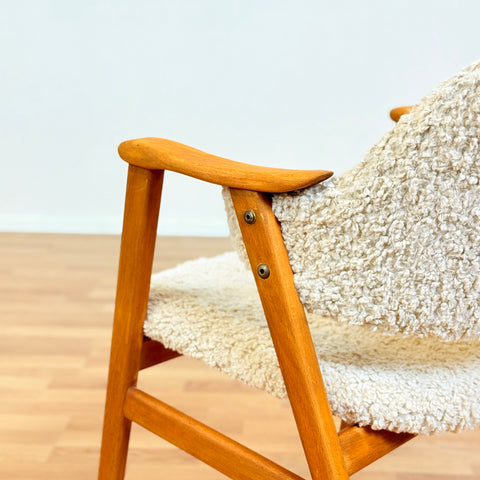 Swedish armchair in beech