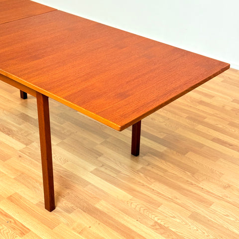 Swedish rectangular dining table in teak by Ulferts Tibro