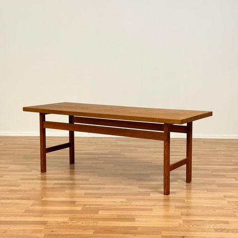 Swedish side table in oak