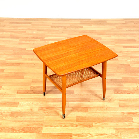 Swedish side table in teak by Alberts, Tibro