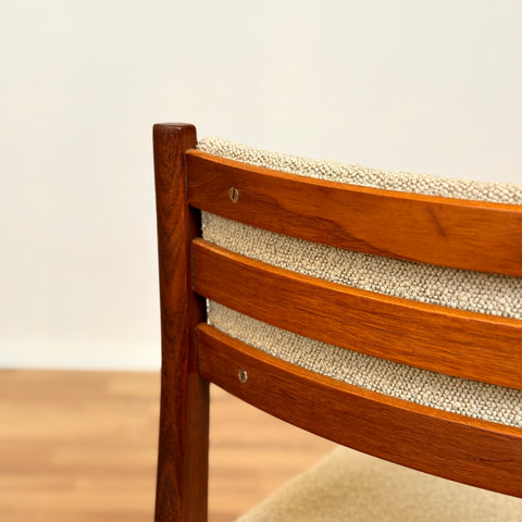Danish dining chairs in teak by SAX
