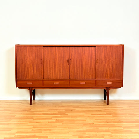 Danish highboard in teak