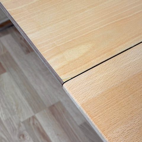 Danish rectangular dining table in beech