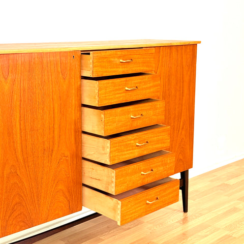 Swedish highboard in teak