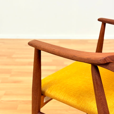 Danish armchair in walnut