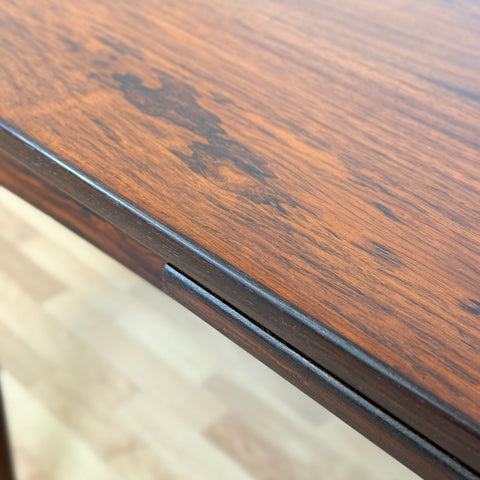 Danish dining table in Santos rosewood