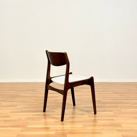 Danish dining chairs in teak by Sorø Stolefabrik
