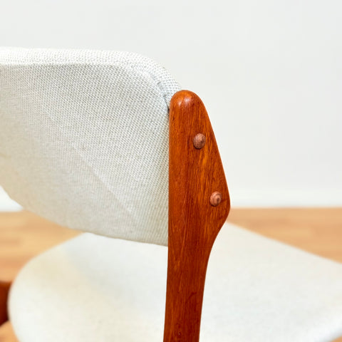 Danish set of 4 dining chairs by Erik Buch for O.D. Møbler