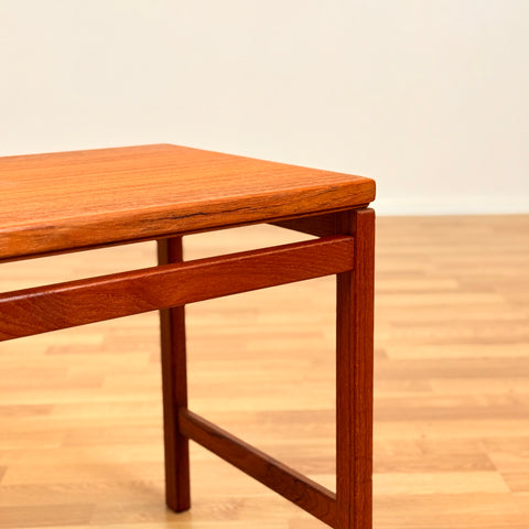 Swedish side table in teak by HMB Möbler Rörvik