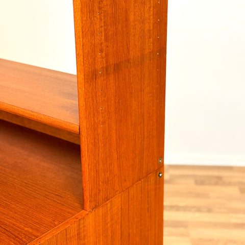 Swedish bookshelf in teak by Bertil Fridhagen for Bodafors