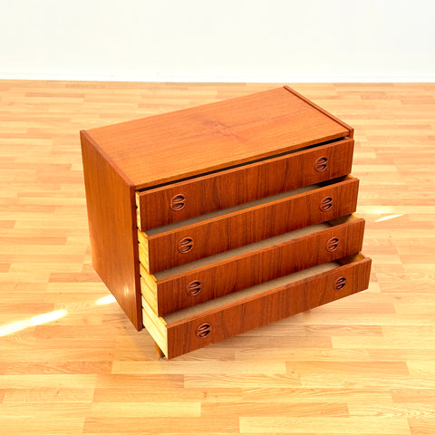 Danish chest of drawers in teak by Arne Wahl Iversen