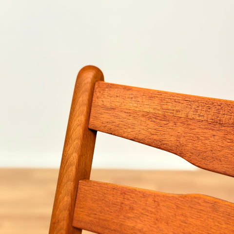 Danish set of 6 dining chairs in teak & beech by Findahl