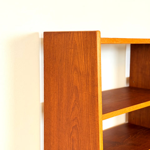 Swedish bookshelf in teak