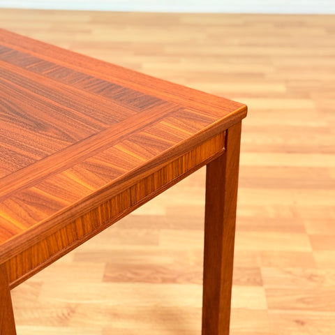 Swedish coffee table in walnut