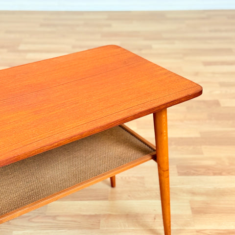 Swedish coffee table in teak