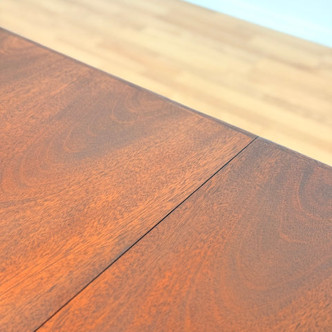 Danish oval dining table in mahogany by Skovby Møbelfabrik