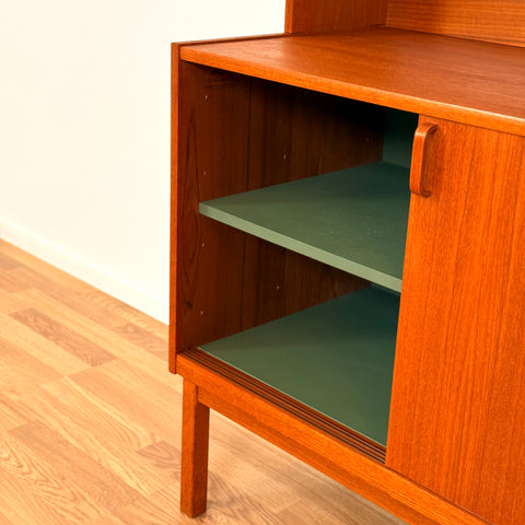Bookshelf in teak by B. Fridhagen for Bodafors, 1960s-70s, Sweden