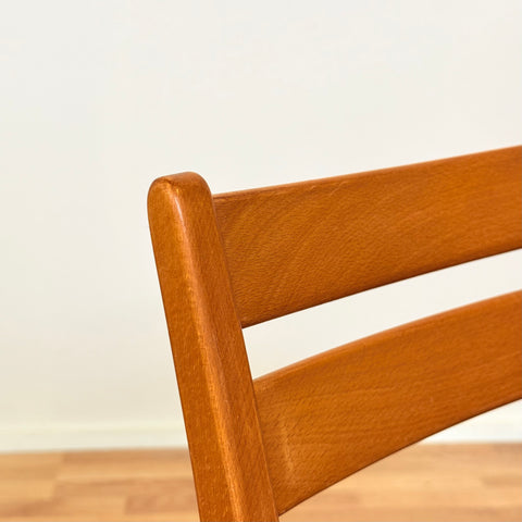 Swedish dining chairs in beech