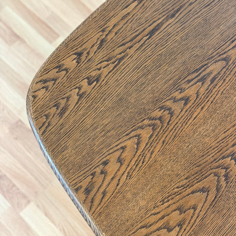 Danish oval dining table in oak by Skovby Møblefabrik