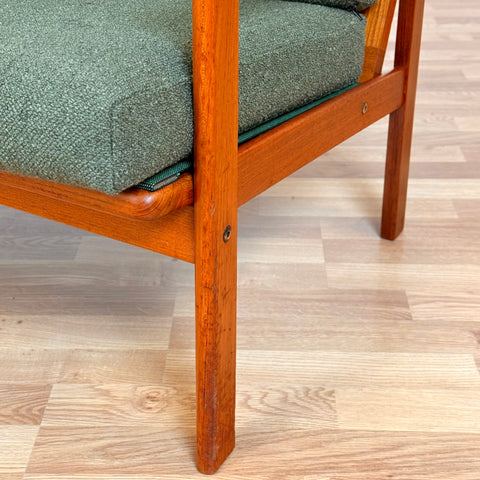 Swedish sofa in solid teak