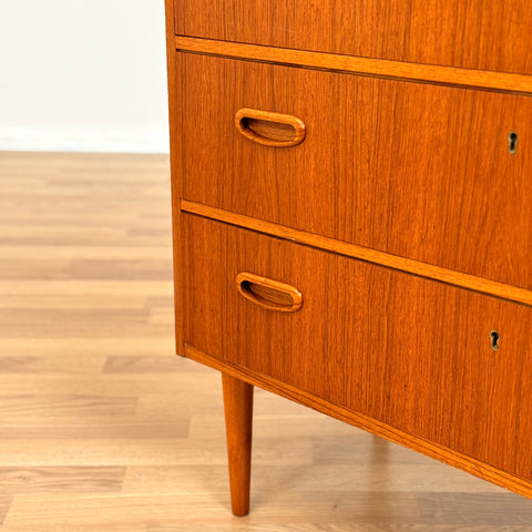 Chest of 3 drawers in teak, Sweden