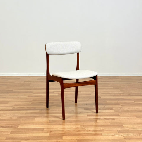 Danish set of 6 dining chairs by B. Rasmussen for Thorso Mobelfabrik