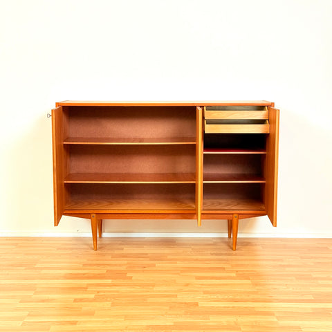 Swedish highboard in teak