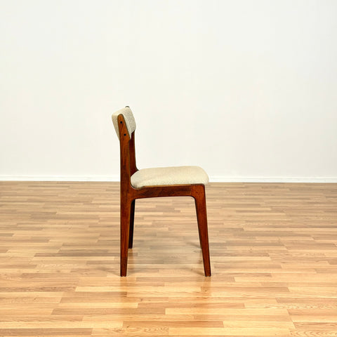 Dining chairs in teak by Erik Buch