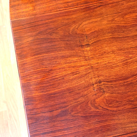 Danish round dining table by Kai Kristiansen for Feldballes Furniture Factory