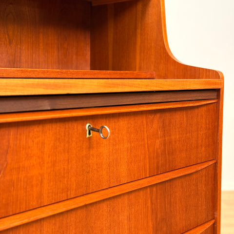 Danish secretary cabinet in teak