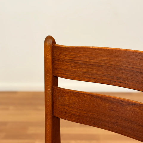 Set of 4 dining chairs in teak, 1950s-60s, Denmark