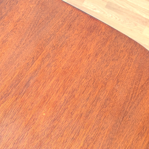 Oval dining table in mahogany by Farstrup, ca. 1980s, Denmark