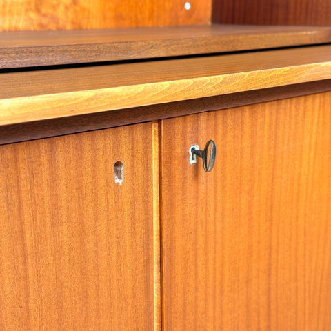 Bookshelf in mahogany by Carlström & co., 1950s-60s, Bjärnum, Sweden