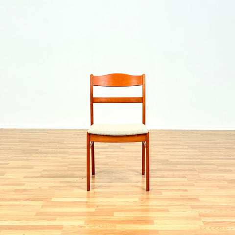 Swedish set of 4 dining chairs in beech