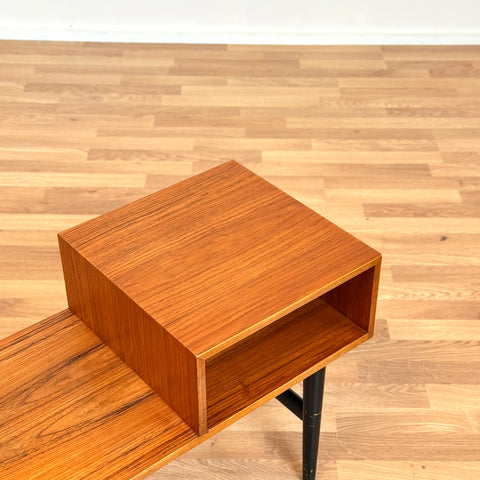 Swedish hall table in teak