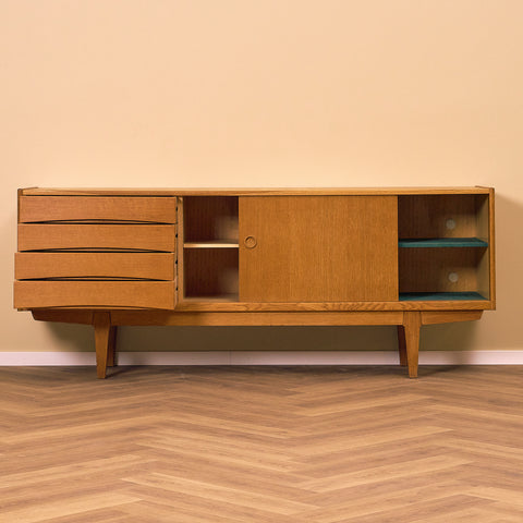 Swedish sideboard in oak by Erik Wørts for IKEA, model 'Ulvö'
