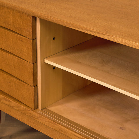Swedish sideboard in oak by Erik Wørts for IKEA, model 'Ulvö'