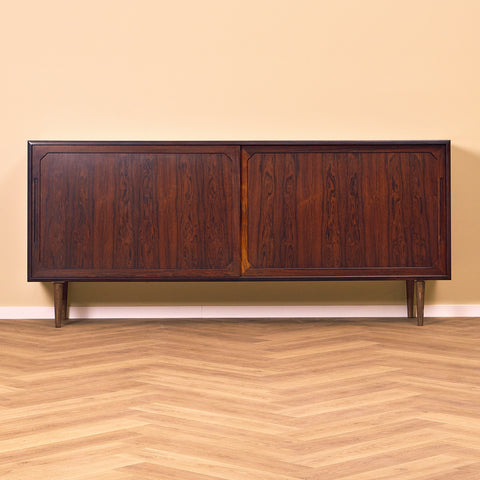 Danish sideboard in Santos rosewood by Severin Hansen for Haslev Möbelsnedkeri