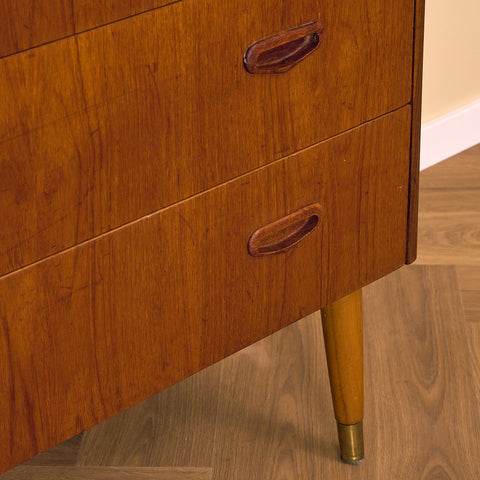 Swedish chest of drawers in teak