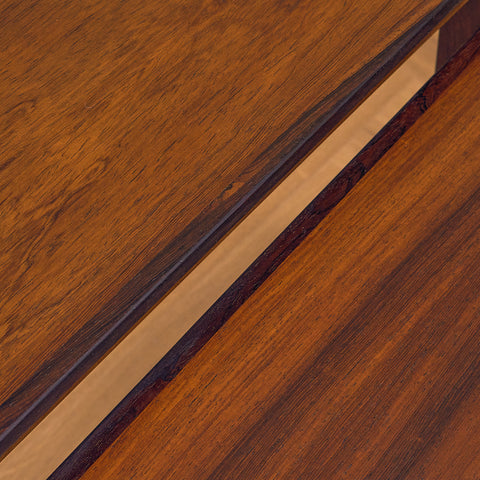 Danish set of nest of tables in Santos rosewood