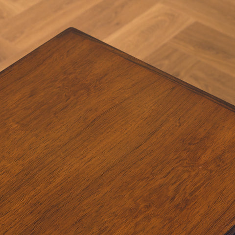Danish set of nest of tables in Santos rosewood
