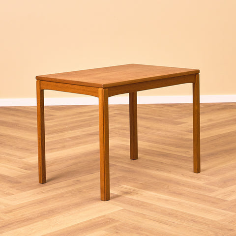 Swedish side table in teak