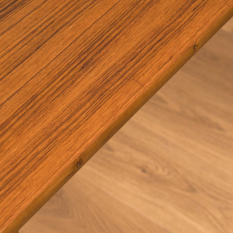 Swedish side table in teak