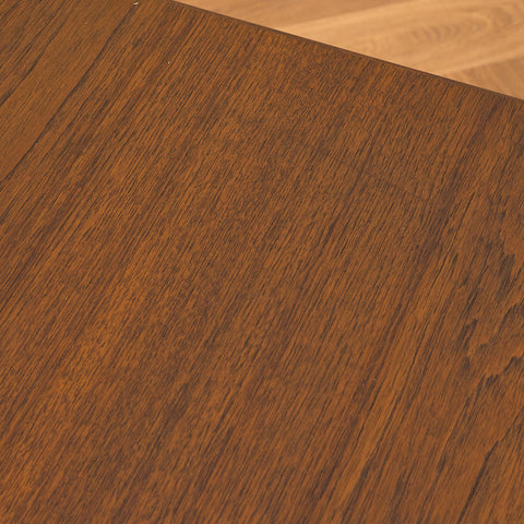 Swedish coffee table in walnut & teak by Skaraborgs Möbelindustri AB, Tibro