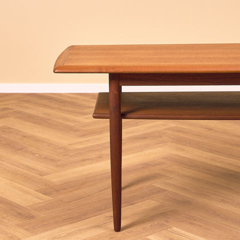 Swedish coffee table in teak by IKEA