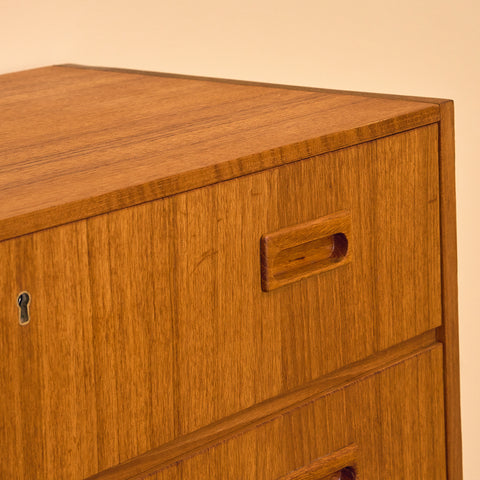 Swedish chest of drawers in teak