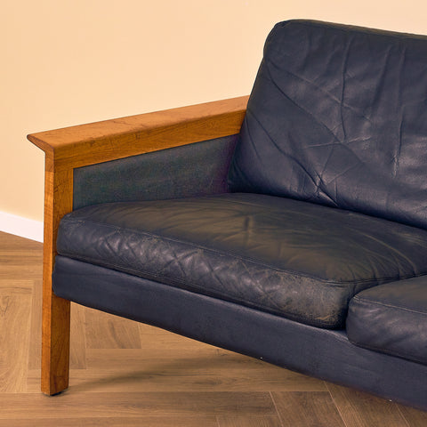 Swedish sofa in solid teak by Gillis Lundgren for IKEA, model 'Skanör'